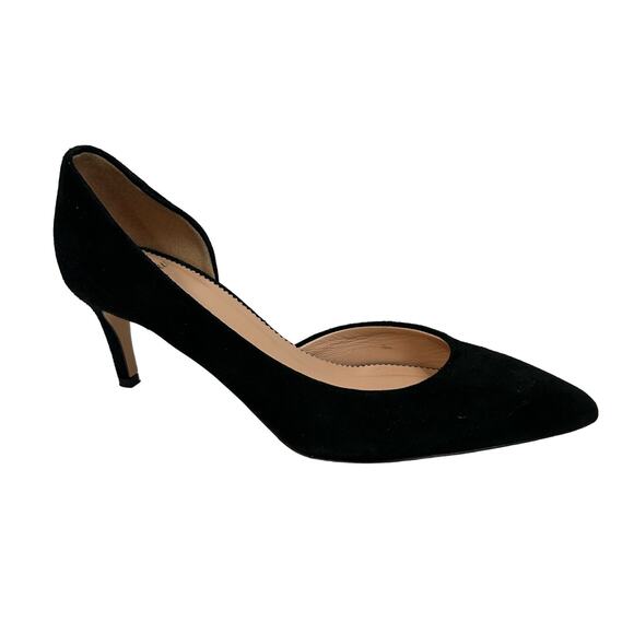 J. Crew Shoes - Leather & Suede - J. Crew - pump heel office attire career wear pointed size 6